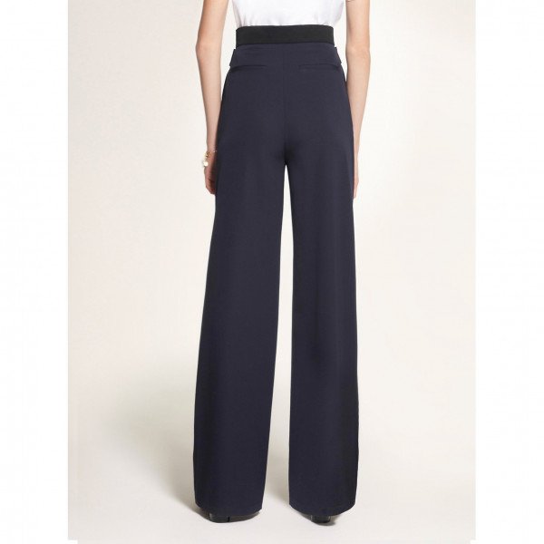 PORTS 1961 Buttoned Wide-Leg Trousers