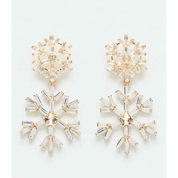 Rosantica Snowflake Drop Earrings