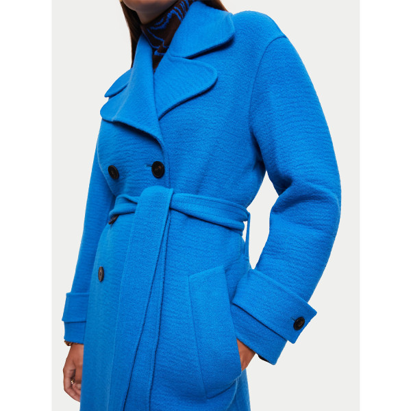 Jigsaw Slade Wool Double Faced Trench