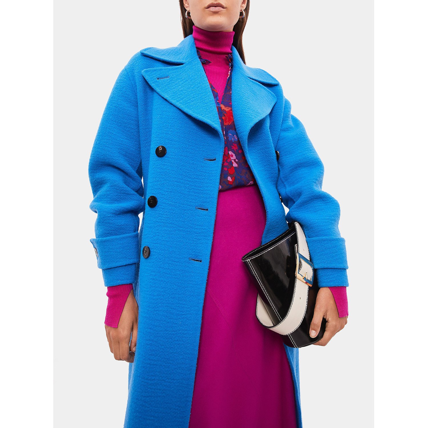 Jigsaw Slade Wool Double Faced Trench