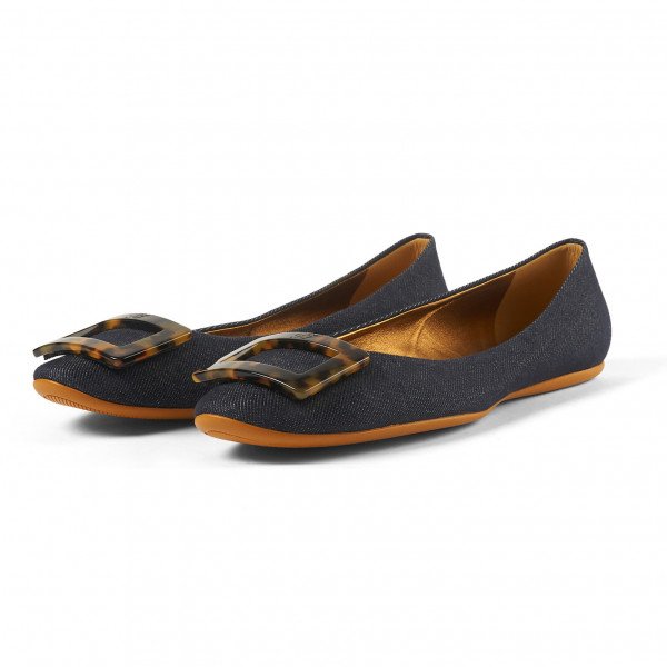 Tory burch tortoise shell top flats