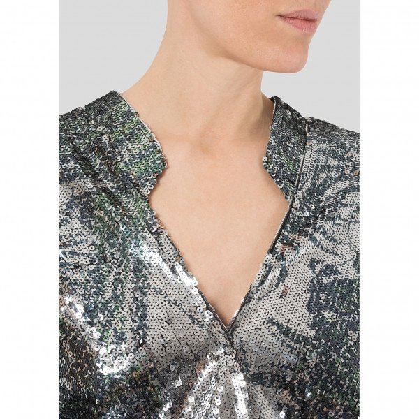 BA&SH Jeline Sequinned Gown
