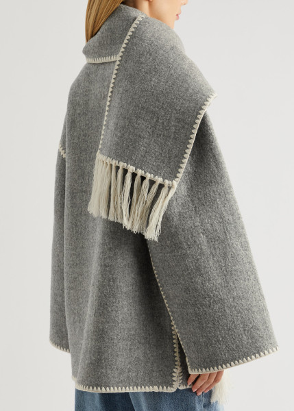 Totême Embroidered Scarf Jacket