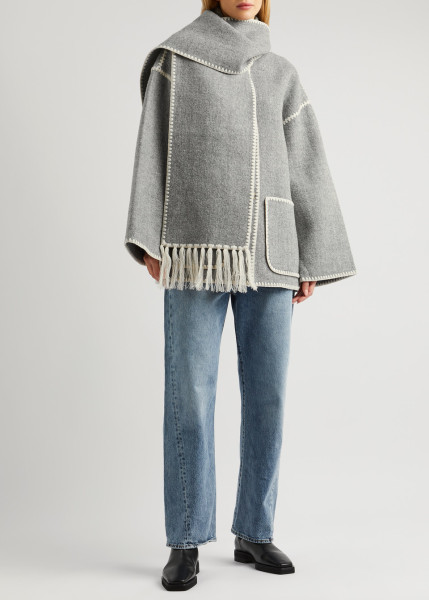 Totême Embroidered Scarf Jacket