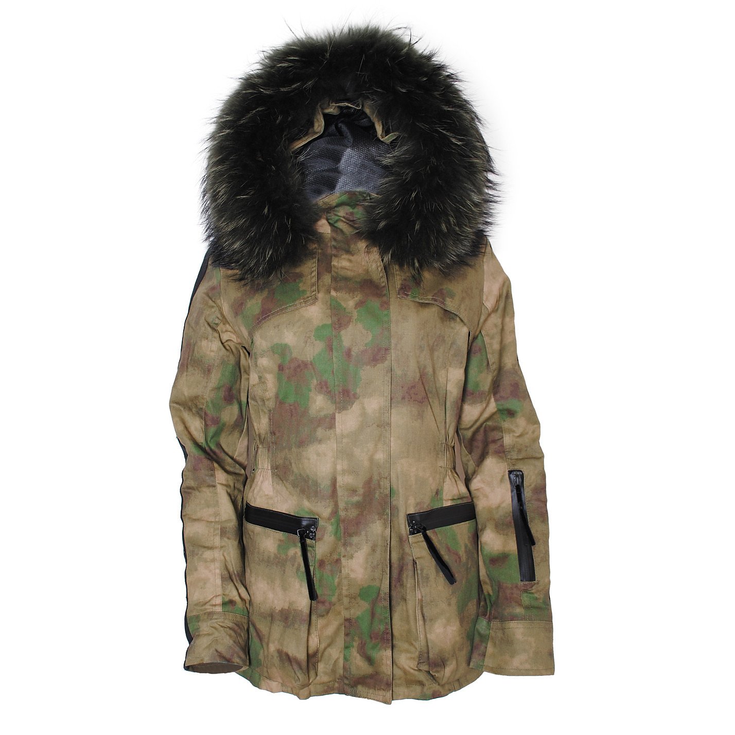 Amanda Wakeley X Troy Camouflage Parka Jacket With Hood