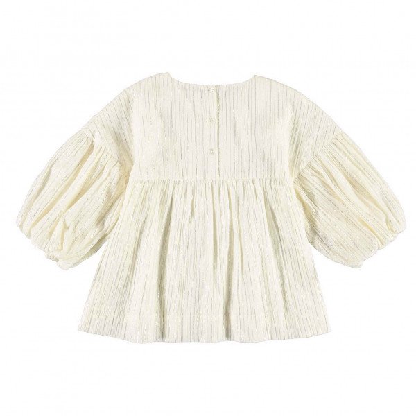 Molo Kids Raja Shirt in Silver Glitter