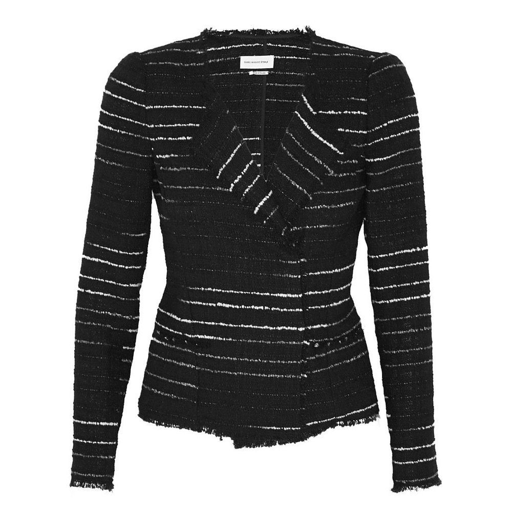 Isabel Marant Étoile Striped Tweed Jacket