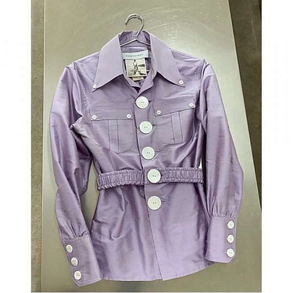 Paula Nadal Silk Safari Shirt