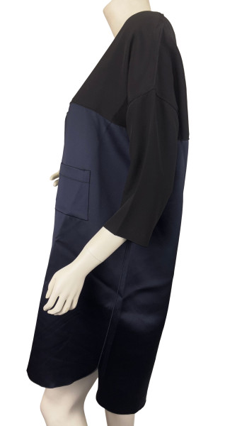 CÉLINE Block Navy and Black Tunic