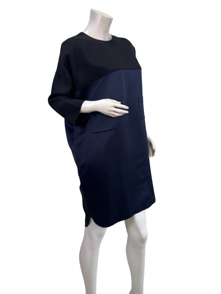 CÉLINE Block Navy and Black Tunic