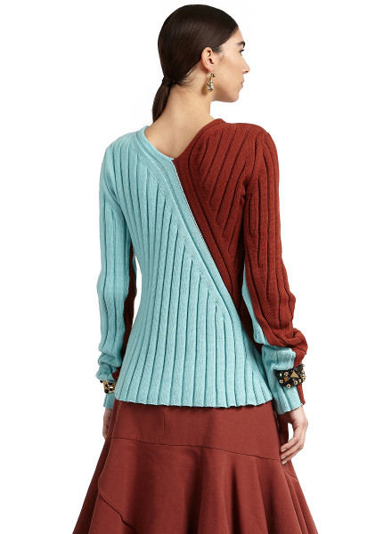 Colville Brown Knitted Jumper