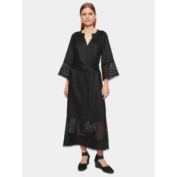 Jigsaw Lillia Broderie Midi Dress