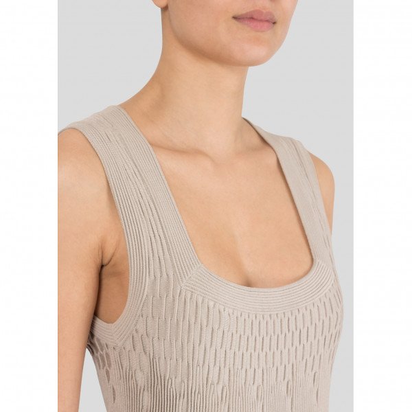 Alaïa Ribbed-Knit Dress