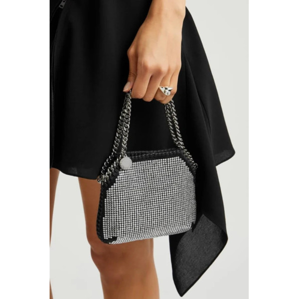 Stella McCartney Falabella Mini Rhinestone Bag