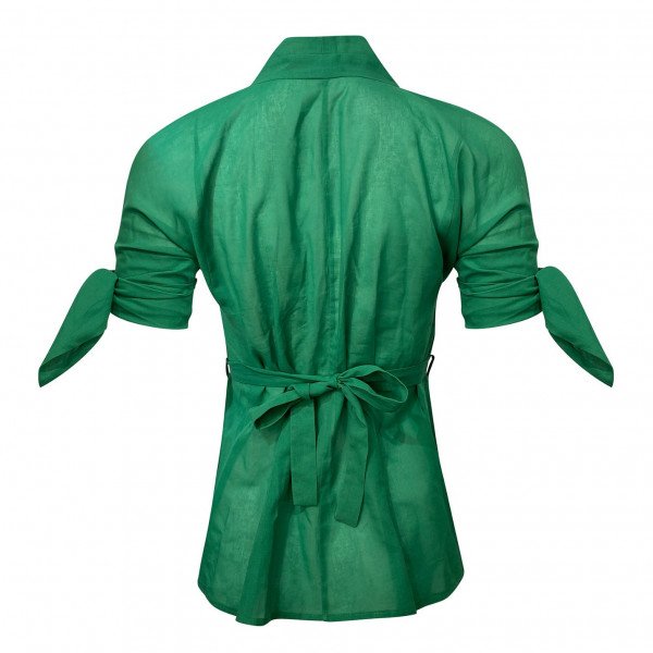 Gucci Pleated Blouse