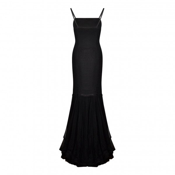 Ralph Lauren Sleeveless Tulle Gown