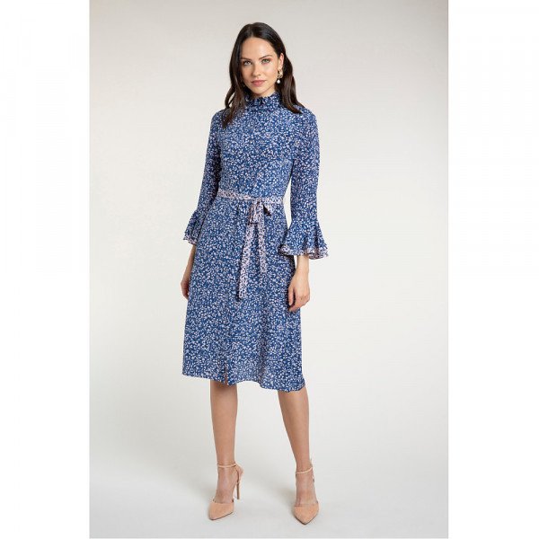 Beulah Maia Sprig Floral Shirt Dress