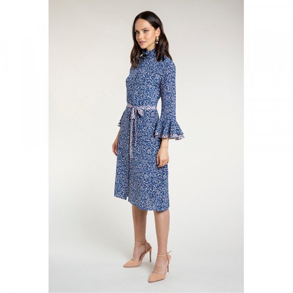 Beulah Maia Sprig Floral Shirt Dress