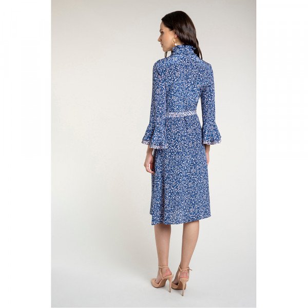 Beulah Maia Sprig Floral Shirt Dress
