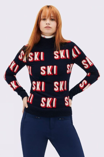 Perfect Moment 3D Ski Wool Sweater