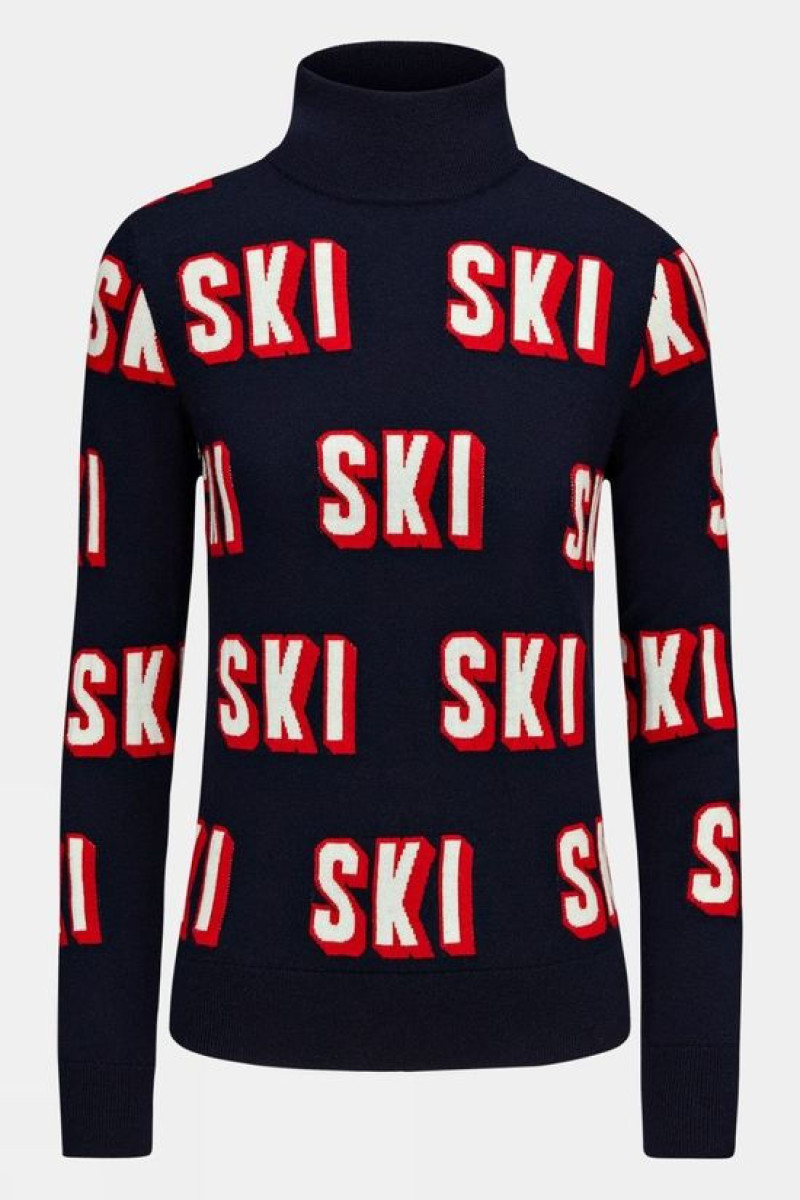 Perfect Moment 3D Ski Wool Sweater