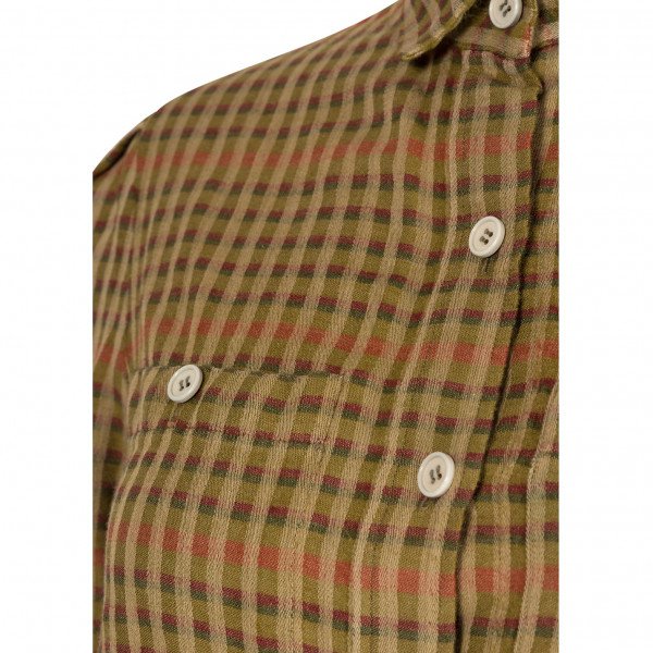 Dior Check Shirt With Shoulder Pads