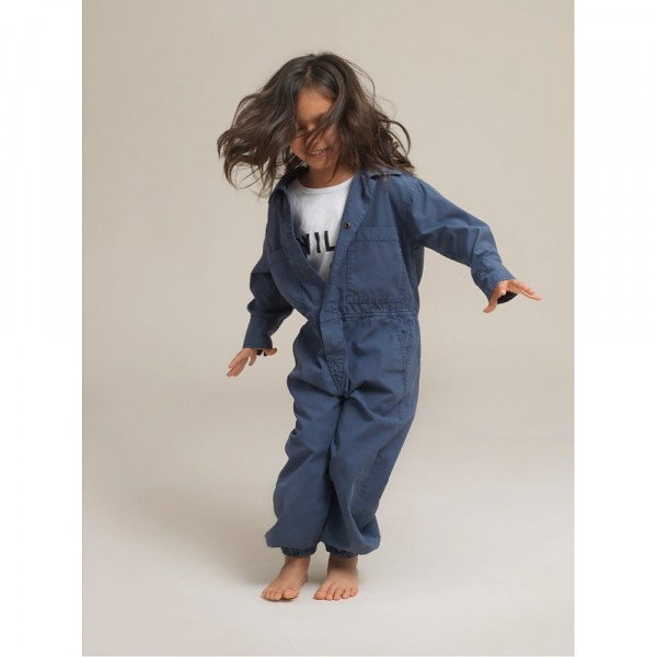 House of Minimus Kids Shirtweight Canvas Boilersuit