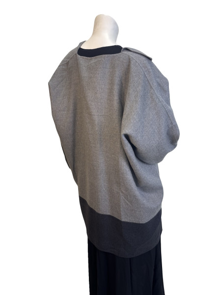 Eskandar Draped Cashmere Jacket