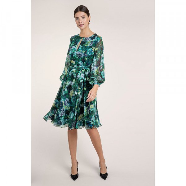 Beulah Nandita Forest Painterly Dress