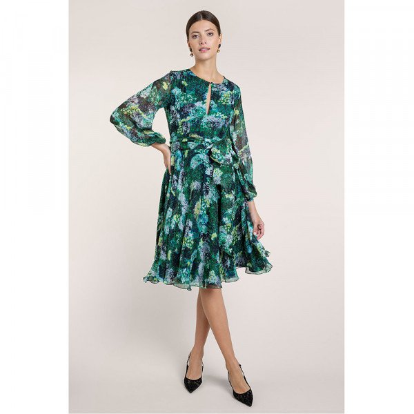 Beulah Nandita Forest Painterly Dress