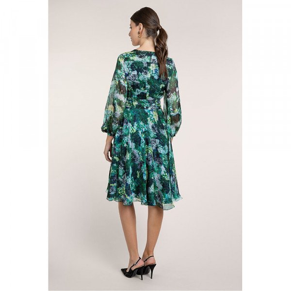 Beulah Nandita Forest Painterly Dress