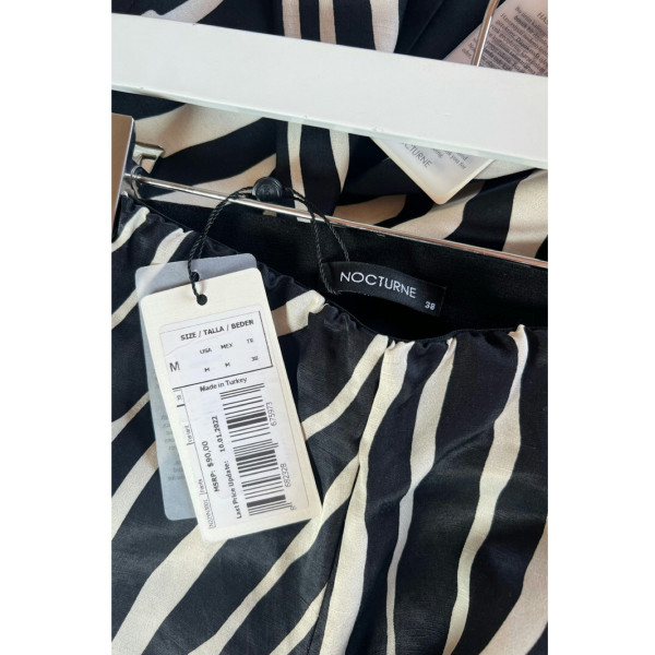 Nocturne Nocturne Zebra Linen Suit