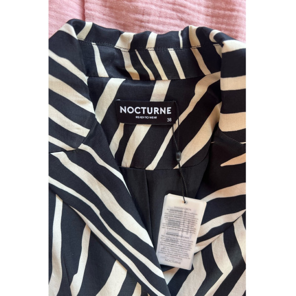 Nocturne Nocturne Zebra Linen Suit