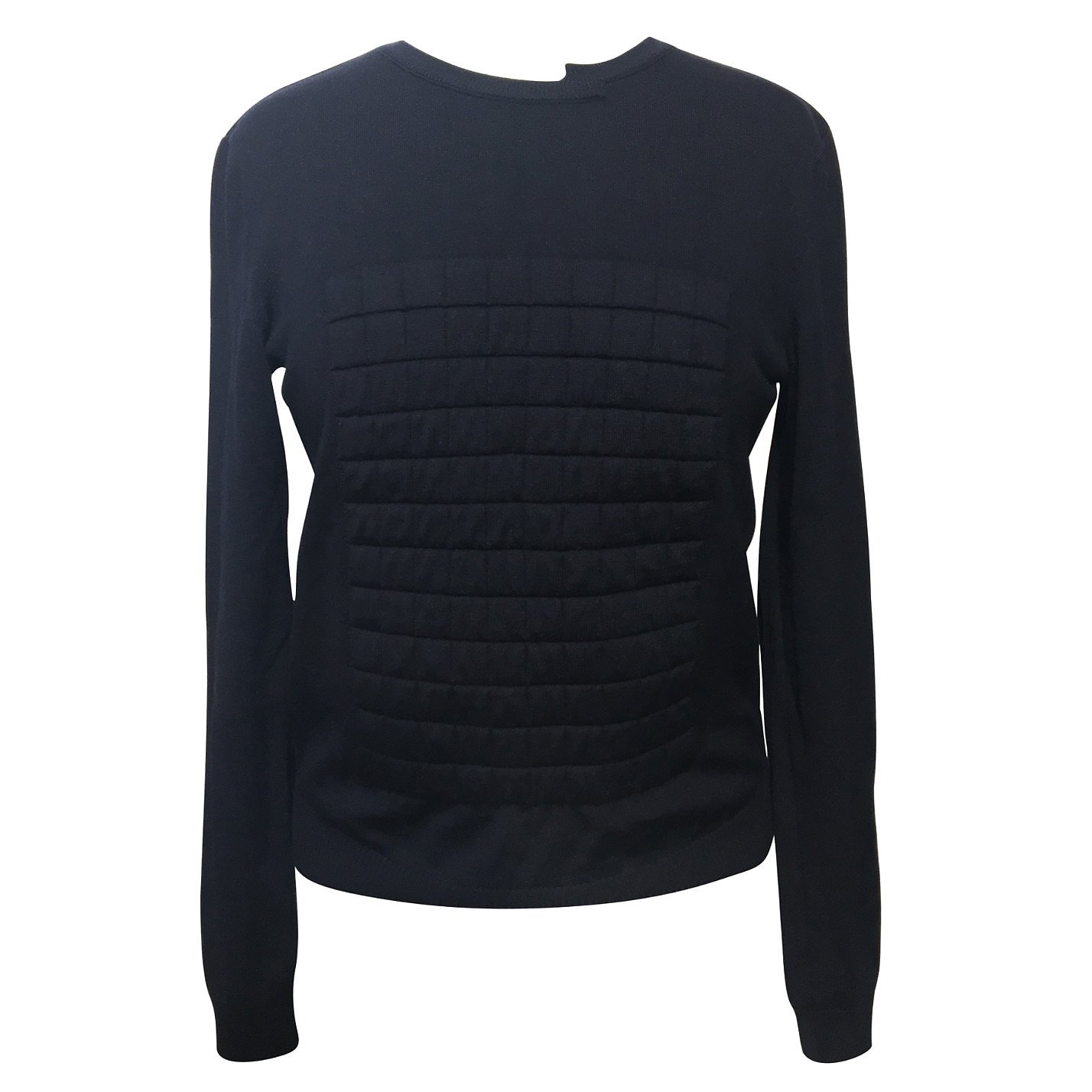 Piece D'Anarchive Paris Quilted-Front Sweater