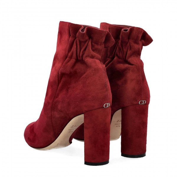 Dior red boots clearance