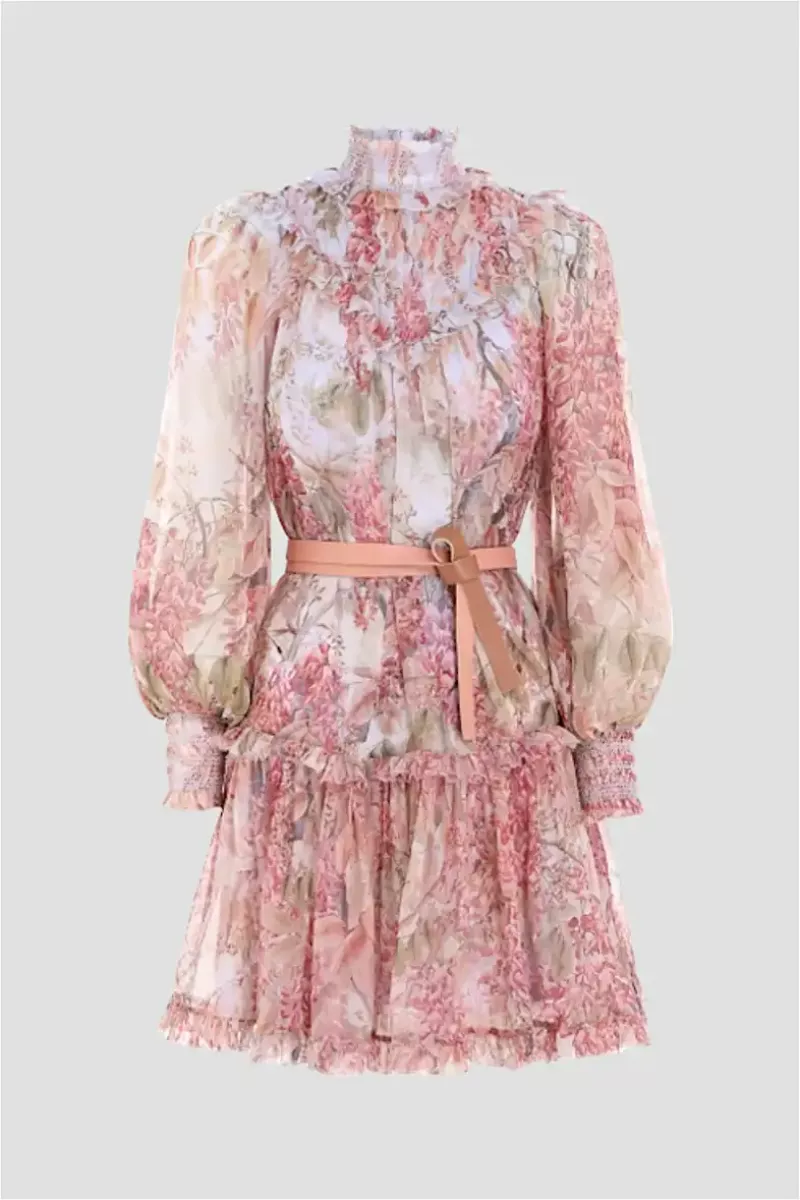 ZIMMERMANN Botanica Smoked Yoke Dress