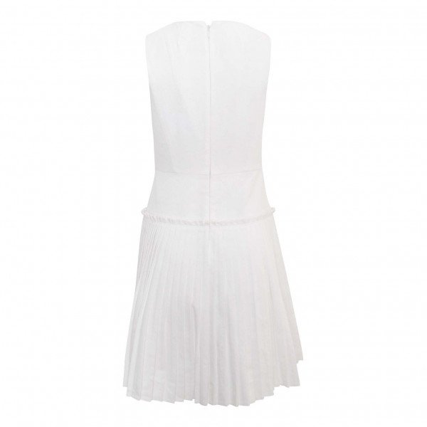 J.Crew Pleated Cotton Dress