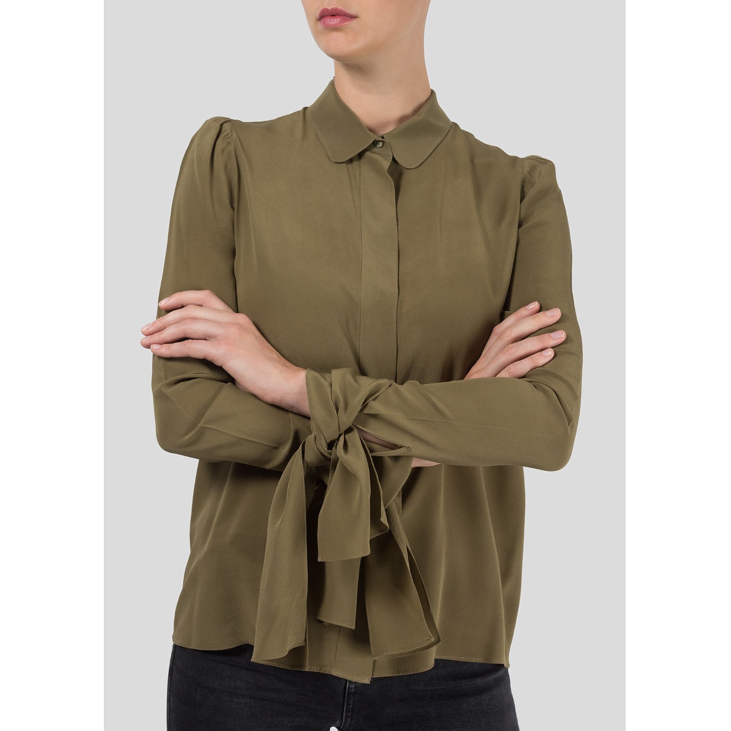 Chloé Blouse With Tied Sleeves