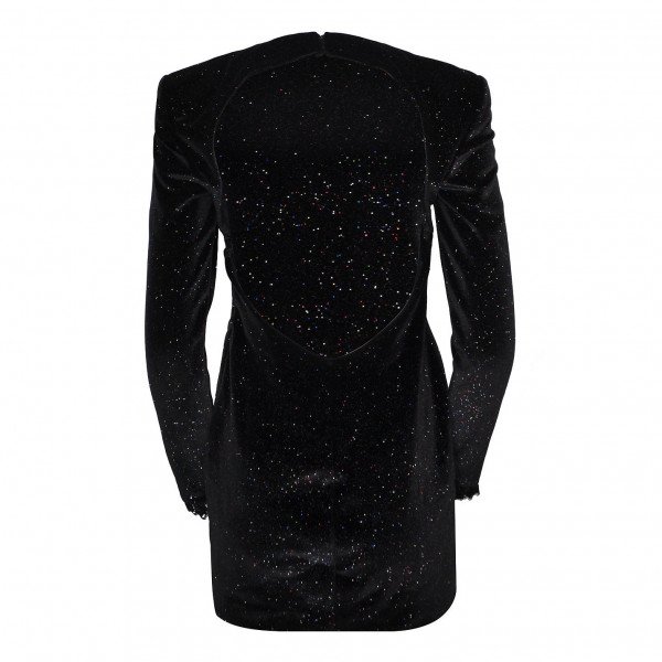 Philosophy Di Lorenzo Serafini Glitter Velvet Mini Dress