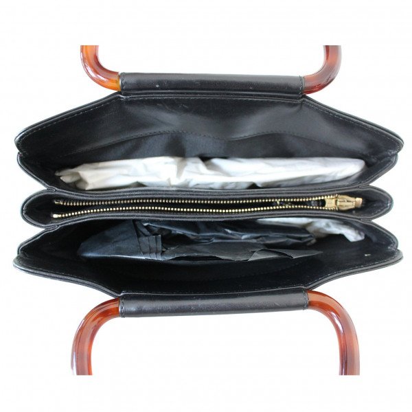 CHANEL Tortoiseshell Handle Bag