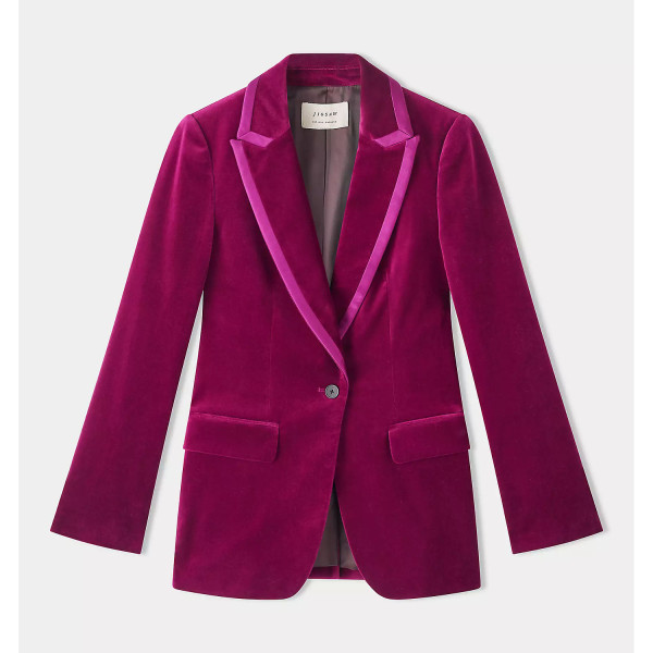 Jigsaw Ashby Velvet Blazer