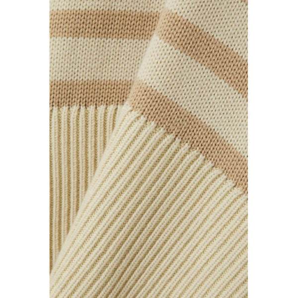 Totême Signature Striped Turtleneck