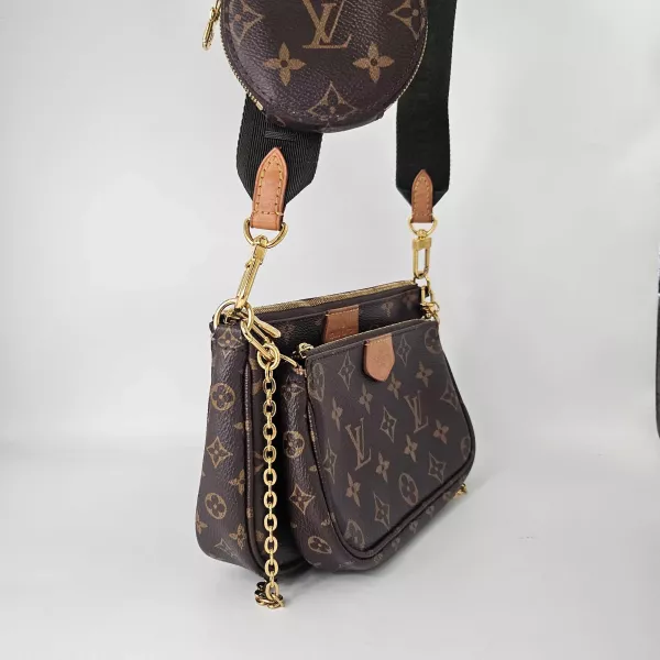 Louis Vuitton Multi Pochette Accessories Bag with Khaki Strap