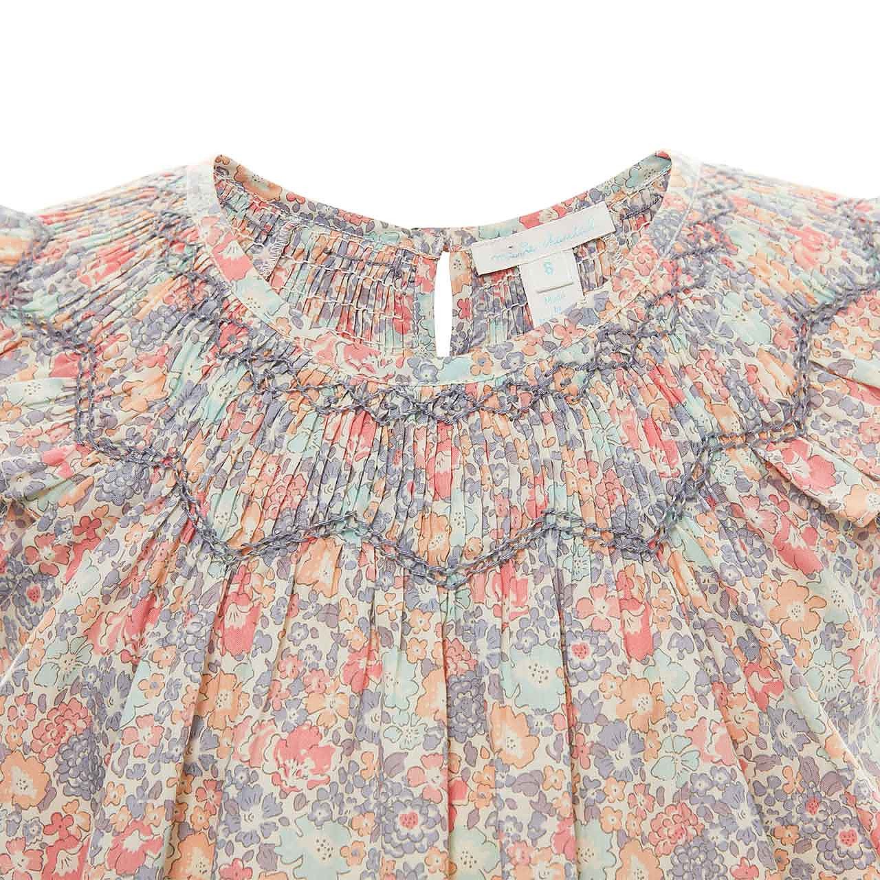 Rent Buy Marie-Chantal Elza Hand Smock Liberty Fabric Dress | MY