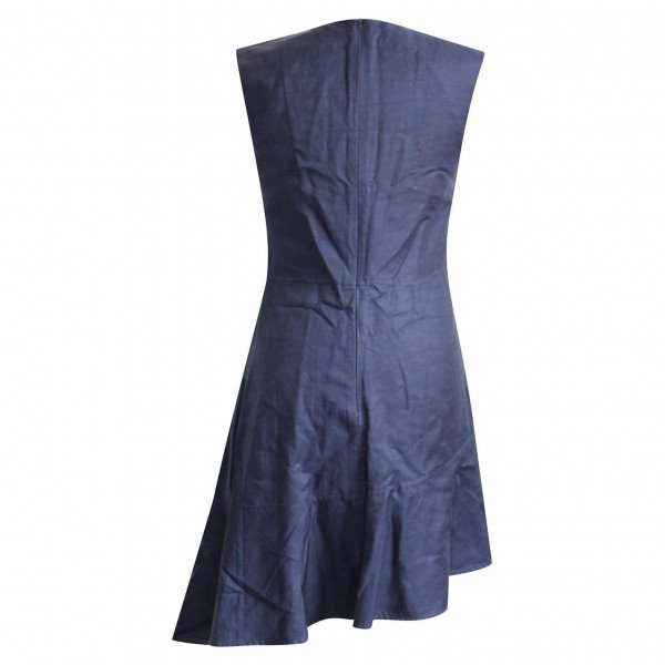 Eudon Choi Asymmetrical-Hem Sleeveless Dress