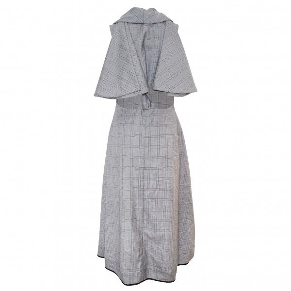 Paper London Check Wrap Dress