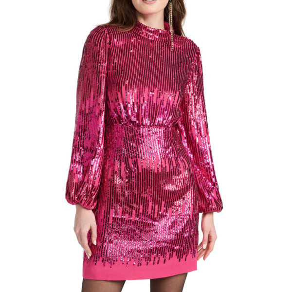 Rixo Lara Sequin Mini Dress