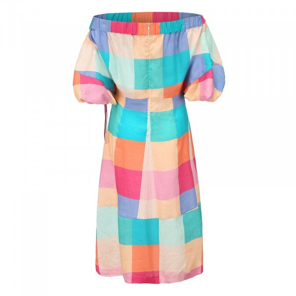 Paper London Orchid Off-The-Shoulder Dress