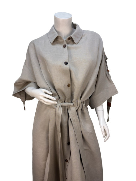 Loewe Brown Button Up Dress