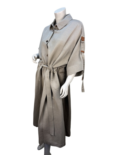Loewe Brown Button Up Dress